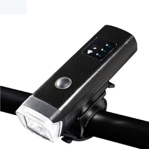 Faro delantero para bicicleta Led, 4 modos, recargable, resistente al agua IpX4, negro, para ciclismo nocturno en bicicleta de montaña - Product Image 1