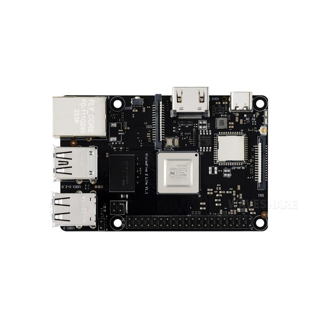 VisionFive2 Lite RISC-V Single Board Computer, JH-7110S Processor With Integrated 3D GPU, Based on Linux