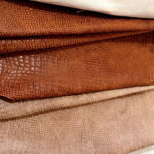 Vente en gros de feuilles de cuir de chèvre véritable grainé pour meubles, canapés et sacs - Product Image 1