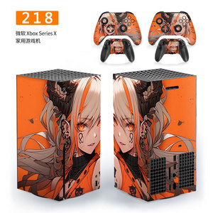Autocollant en vinyle pour Xbox Series X, housse pour console de jeu et manette avec design sur le thème de l'horreur Fu Jiang - Product Image 5