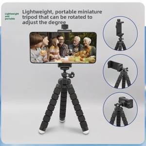 Bán Hot phổ bạch tuộc mini tripod hỗ trợ đứng Sponge tripod cho gopro điện thoại di động máy ảnh đi Pro Tripod - Product Image 6