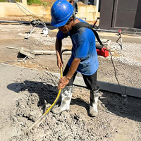 Benzinmotor-Rucksack-Betonrüttler, tragbarer Benzinmotor-Rüttler, Betonrüttler