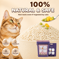 Pasir Kucing Ramah Lingkungan dari Tahu & Singkong, Formula Cepat Menggumpal, Bebas Debu