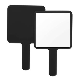 Private Label LOGO Personalized ABS Plastic Small Compact Handheld Square Durable Makeup <b>Mirror</b> Custom Cosmetic Hand <b>Mirror</b> for - Product Image 1