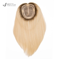 Topper Bangs en stock en promotion – Topper pour femme en dentelle invisible premium anti-emmêlement – Topper en dentelle complète avec ligne de cheveux naturelle en stock