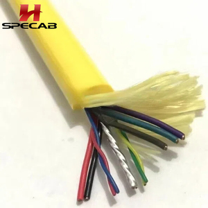 <span class=keywords><strong>สาย</strong></span>เคเบิลใต้น้ำแบบไฮบริดสำหรับ ROV ชนิดมีแรงลอยตัวเป็นศูนย์  ประกอบด้วย<span class=keywords><strong>สาย</strong></span>ไฟทองแดง <span class=keywords><strong>2</strong></span> แกน และสายสัญญาณแบบคู่บิดเกลียว 4 แกน หุ้มฉนวน PE - Product Image 4