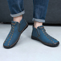 Nouvelles bottes Martin pour hommes, bottes de randonnée sportives d'extérieur, cousues à la main, grandes, antidérapantes, chaussures décontractées pour hommes 9930, vente en gros pour le commerce extérieur