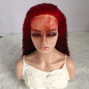 Perruque Lace Front <span class=keywords><strong>de</strong></span> cheveux humains bouclés P99j <span class=keywords><strong>couleur</strong></span> d'insecte vague d'eau perruque <span class=keywords><strong>de</strong></span> cheveux humains Full Hd Transparent Lace Frontal perruque - Product Image 2