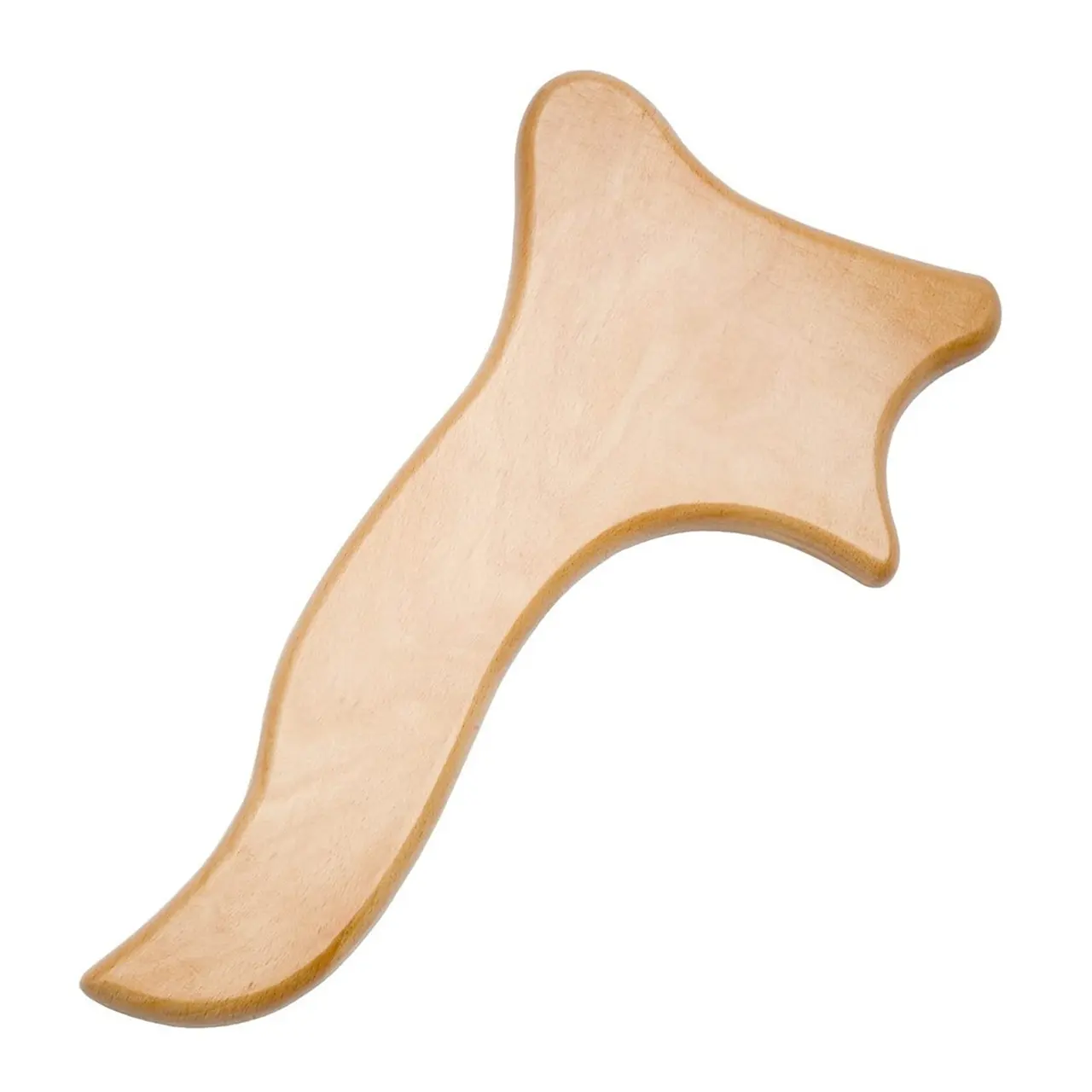 Popular Wood Therapy Massage Tool For Body Shape Wooden Gua Sha Board Lymphatic Drainage Massager Anti Cellulite Wood Guasha