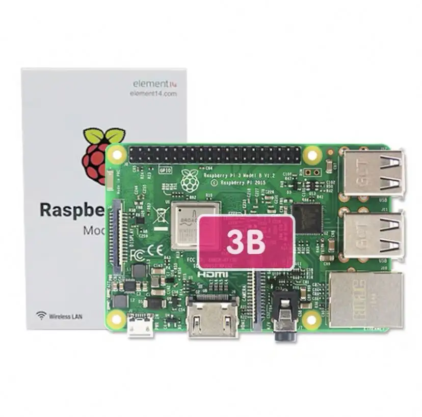 Raspberry Pi 3 Modelo B Raspberry Pi 3b RPi 3 Pi 3B Com Wi-Fi em estoque