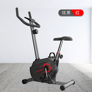 Bicicleta Estática Vertical con Resistencia Magnética Ajustable, Equipo de Fitness para el Hogar, Color Negro 8601 - Product Image 1