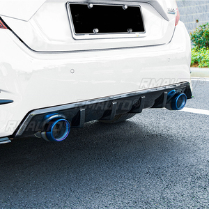 ฝาครอบดิฟฟิวเซอร์กันชนหลังแบบลิป พร้อมท่อไอเสียคู่ ABS แบบพิเศษ สำหรับ Honda Civic ปี 2016-2017 - Product Image 2