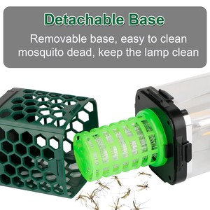 Linterna de Camping Solar Recargable TORCH 2 en 1, Luz LED, Mata Mosquitos, 3 Modos, Portátil, Luz UV, Clasificación IP65 - Product Image 6
