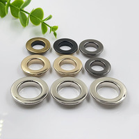 Ceinture à bord plat vêtements forme ronde métal laiton oeillet rideau anneau œillet chaussures cuivre oeillets boutons pour chapeau casquette sac vêtement