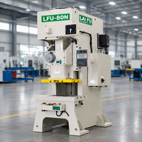 Presse mécanique robuste LFU-80N 80T haute précision avec moteur de 7,5 kW pour le poinçonnage de précision et le traitement des tôles métalliques