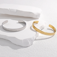 Bracelet épais personnalisé en argent 925 Sterling Fashion adapté aux accessoires de bijoux pour femmes