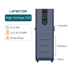 Lenercom Speciale Hot Selling 10kva Zonne-Energie Omvormer Batterij 48V Lifepo4 Power Systeem