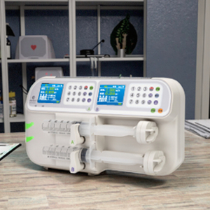 Dual <b>Channel</b> Veterinary Monitoring Device Microinjection Pump CE Certified Class II Medical USB Rechargeable 3-Year - Product Image 3