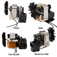 Pompe à vide à piston électrique portable sans huile 220V 13W -75KPa 5L/min, tête de pompe à air pour machines avec support moteur