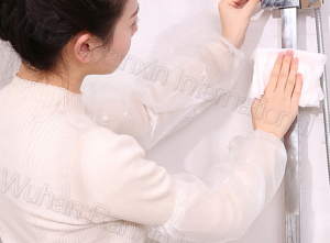 Housse <span class=keywords><strong>de</strong></span> manchon en Pe <span class=keywords><strong>de</strong></span> haute qualité, housse <span class=keywords><strong>de</strong></span> manchon jetable en plastique Pe housse <span class=keywords><strong>de</strong></span> <span class=keywords><strong>bras</strong></span> <span class=keywords><strong>pour</strong></span> hôpital/transformation des aliments - Product Image 4