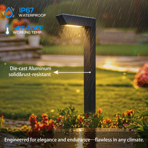 Tuin Gazon Laagspanning Led Pad Licht Buiten Waterdicht 12V Landschap Vierkante Decoratieve Spike Verlichtingsarmatuur Etl - Product Image 2