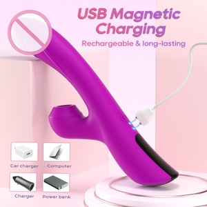 Vibratore Menglian con 10 Modalità di Vibrazione, 3 Velocità di Suzione, Ricarica Magnetica, Riscaldamento con Un Solo Pulsante, Ricaricabile, Stimolatore Clitorideo per Donne - Product Image 5