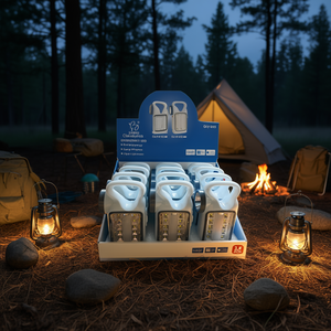 Lámpara de Mano Qly 015d, Caja de Exhibición con 12 Unidades, Sin Baterías, Linternas para Camping - Product Image 3
