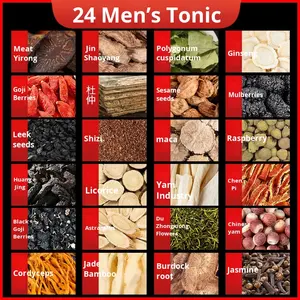 24-ароматный ночной Оздоровительный чай для мужчин Maca женьшень эссенция чай Polygonatum <span class=keywords><strong>Epimedium</strong></span> Cistanche Deserticola Тутовый чай - Product Image 6