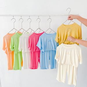 Ensemble de vêtements pour enfants fournisseur professionnel pour filles 3-12 <span class=keywords><strong>ans</strong></span> pyjamas de dessin animé respirant - Product Image 1