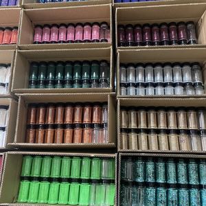Ensemble de pots à paillettes épaisse de 2 oz, mélange de paillettes en Polyester cosmétique en vrac, holographique - Product Image 3