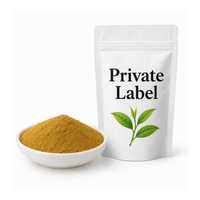 Poudre d'extrait de thé vert de haute qualité, 98% de polyphénols de thé naturels, fournie par l'usine