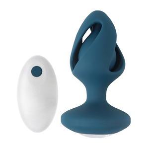 USB Charging Wireless Anal Plug Silicone Waterproof Adult Sex Toy - Product Image 1