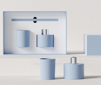 Boîte-cadeau de luxe personnalisée de qualité supérieure, boîte-cadeau exquise pour mariage, bougie en céramique aromathérapeutique faite à la main