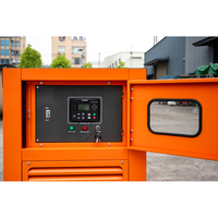Generador diésel silencioso de 150 kVA, 160 kVA, 250 kVA, 220 V, monofásico, generador de respaldo industrial.