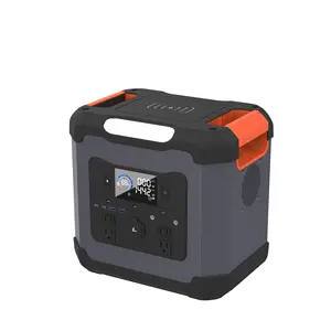 Acampar ao ar livre 110 V 220 V gerador solar móvel bateria de lítio 200W 300W 600W 1200W 1500W Power Station portátil