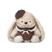 Coussin en peluche lapin mignon couleur noyer, poupée en coton PP doux, compagnon de sommeil, jouet à câliner, cadeau d'anniversaire pour filles, 31cm 50cm