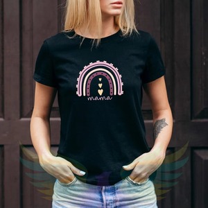 DIY Mom Baby Love Heat Transfer Print, DTF Transfer สำหรับวันแม่, พร้อมกดติด, ภาพพิมพ์สำหรับผ้า, หมวก, กระเป๋า - Product Image 6
