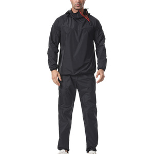 Conjunto Deportivo para Hombre de Talla Grande, con Capucha, para Correr, Sauna, Aceleración del Sudor, Ejercicio, Yoga - Product Image 3