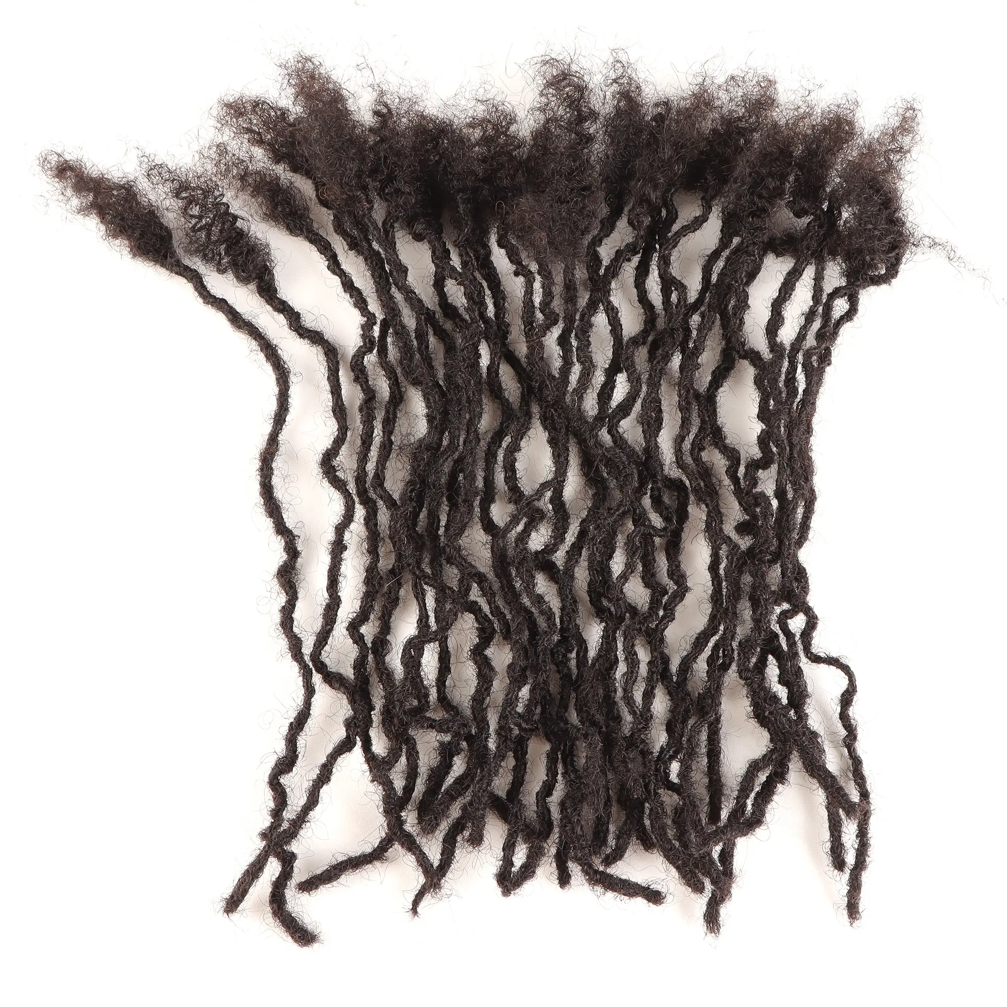 Orientdreads Interlocks Human hair Microlocks, Sisterlocks extensions 0.2-0.3cm