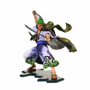 Figura Anime 24cm personalizzata in PVC resina di alta qualità Action & Toy Collection Figure di un pezzo <span class=keywords><strong>bounty</strong></span> Wano Roronoa Zoro Figure - Product Image 1