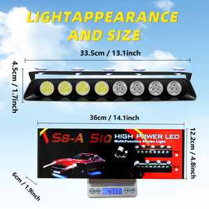 Lumière <span class=keywords><strong>d</strong></span>'<span class=keywords><strong>ambiance</strong></span> gestuelle LED Lumière stroboscopique de pare-brise de <span class=keywords><strong>voiture</strong></span> LED Feux clignotants Feux de <span class=keywords><strong>d</strong></span>étresse <span class=keywords><strong>Lampe</strong></span> de signalisation - Product Image 2