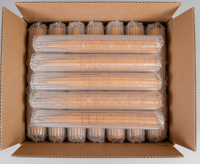 Cônes à glace en forme d'œuf croustillants et sucrés en vrac, saveur chocolat original, pour glace molle, boîte
