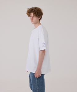 Camiseta unisex de manga corta extragrande para hombre y mujer en algodón grueso y suave con ajuste relajado para ropa urbana y entrenamiento - Product Image 3