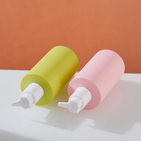 Bouteille en plastique souple de 450 ml pour soins personnels, emballage cosmétique, flacon de voyage pour lotion, personnalisable, vente en gros