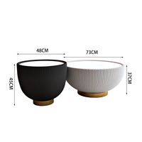 Nordischer Minimalistischer Ecksofa-Set mit Lammwollbezug in Cremefarben, Halbrunde Form, Kompaktes Design für Kleine Räume
