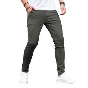Pantalones Chinos Casuales Ligeros de Nuevo Estilo para Hombre, Etiqueta Personalizada, Calidad Premium, Cintura Alta, Tela Oxford, Ecológicos, Bangladesh - Product Image 1