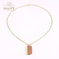 Collier pendentif croix en bois et acier inoxydable pour homme, bijoux bicolores, accessoire de mode pour la vente en gros et au détail