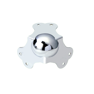 <span class=keywords><strong>Coin</strong></span> métallique à trois côtés 64x64mm, grand <span class=keywords><strong>coin</strong></span> en acier décalé avec 3 pieds, durable et élégant, pièces de valise de transport, accessoire de quincaillerie - Product Image 2