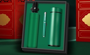 Coffret Cadeau d'Entreprise Premium : Parapluie Élégant et Gobelet Isotherme – Idéal pour Événements d'Ouverture et Souvenirs d'Affaires Pratiques pour Employés - Product Image 3