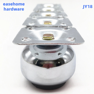 Gambe per Mobili in Ferro Cromato da 35mm, Rotonde e Lucide, di Lusso, per Divani, Tavolini, Letti e Scaffali - Prodotte in Cina - Product Image 1